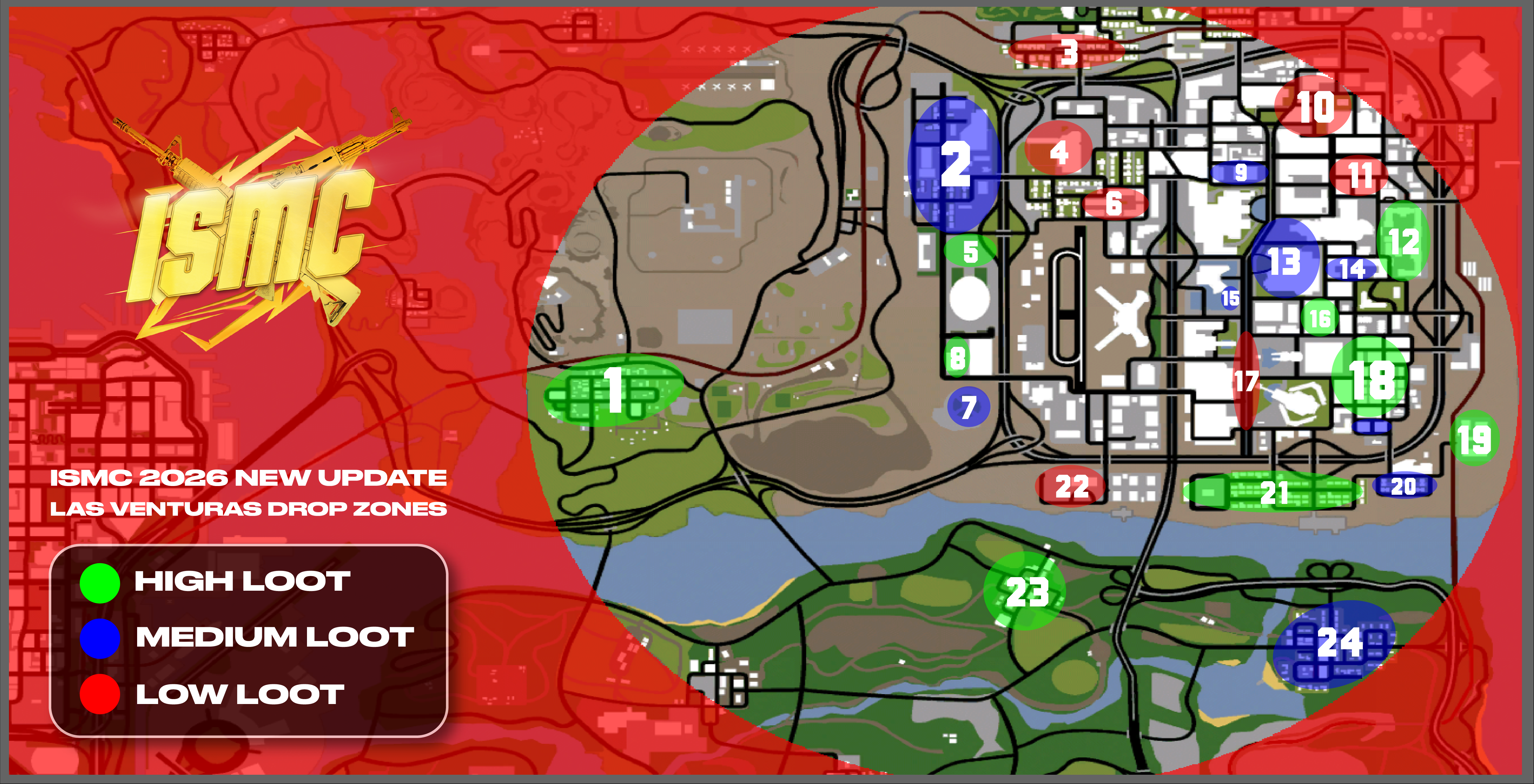 Las Venturas Drop Zones
