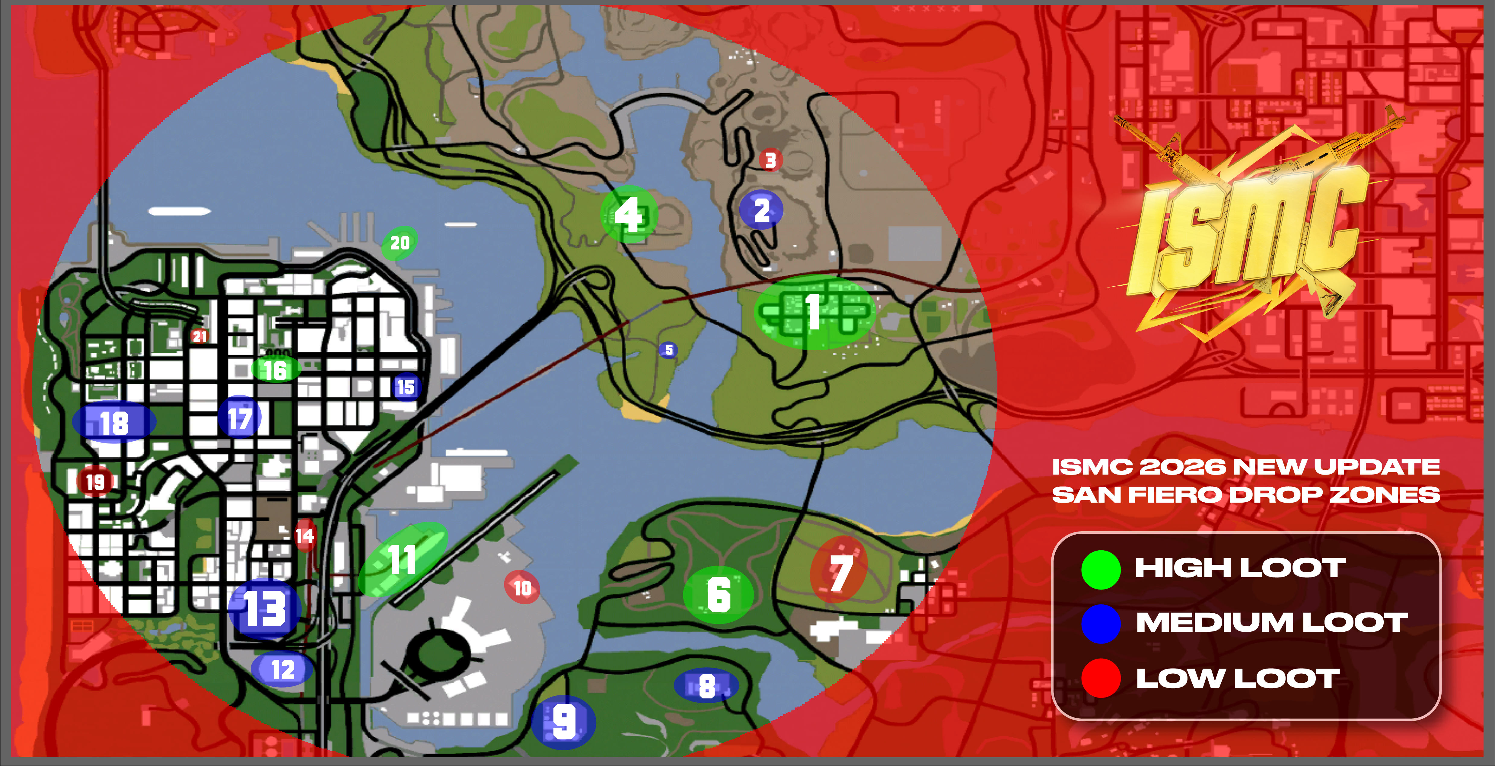 San Fiero Drop Zones